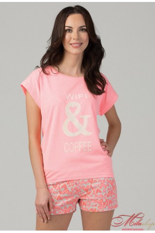 Соблазнительная пижама с шортиками SAL-PY-1102 Rossli